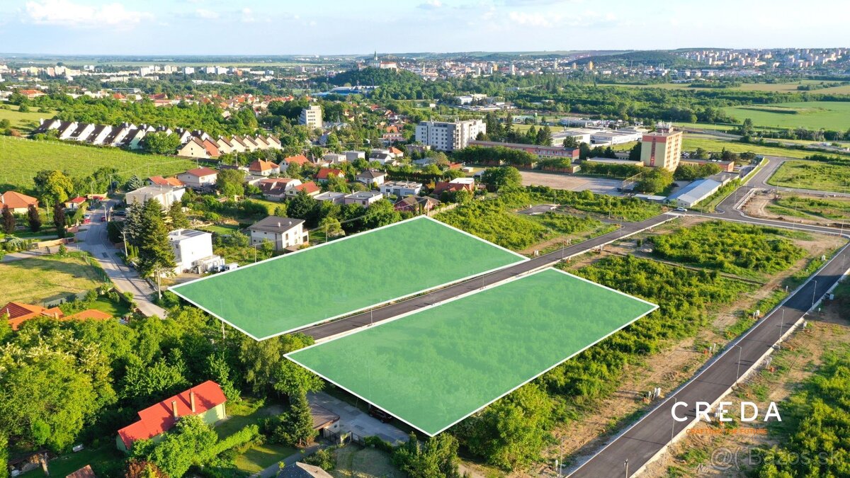 CREDA | predaj stavebný pozemok, Nitra - Zobor, projekt Šind