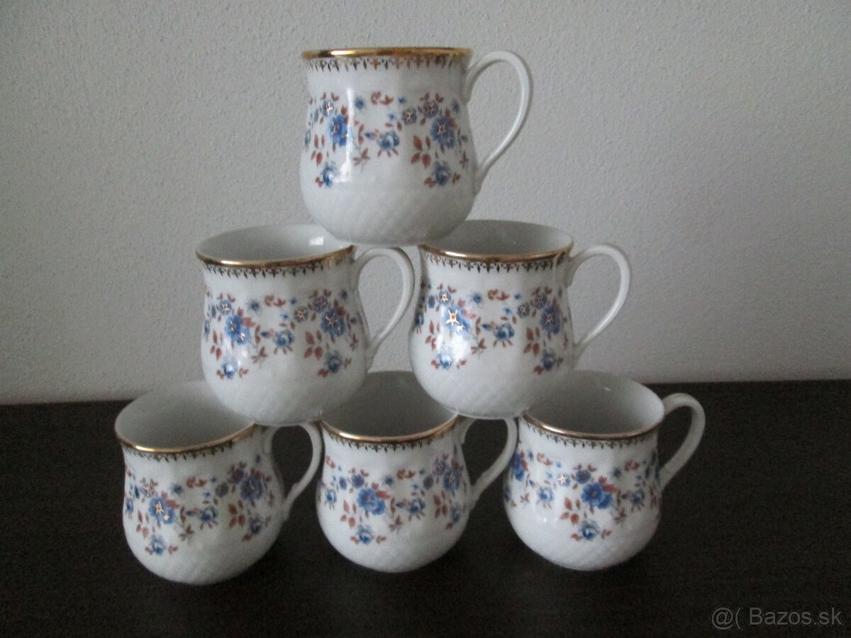 Hrnčeky -karlovarský porcelán Chodov