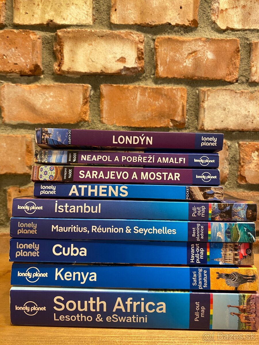 Knižní sprievodcovia z rady Lonely Planet
