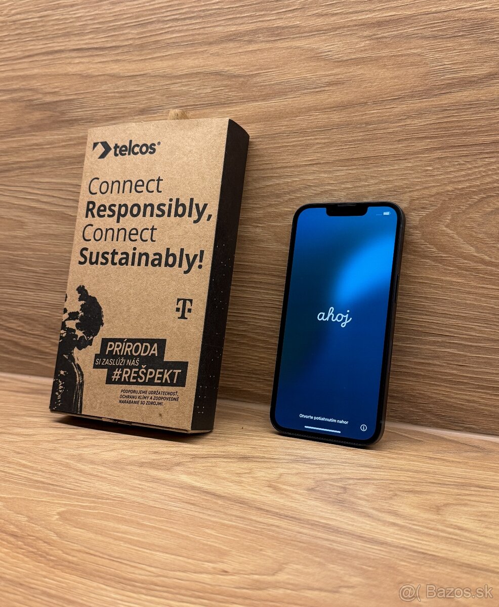 Apple iPhone 13 128GB Midnight - 100% zdravie, záruka