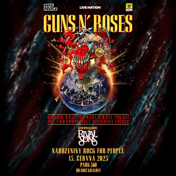 Lístok na koncert Guns N´ Roses (Guns n Roses) 15.6. 2025