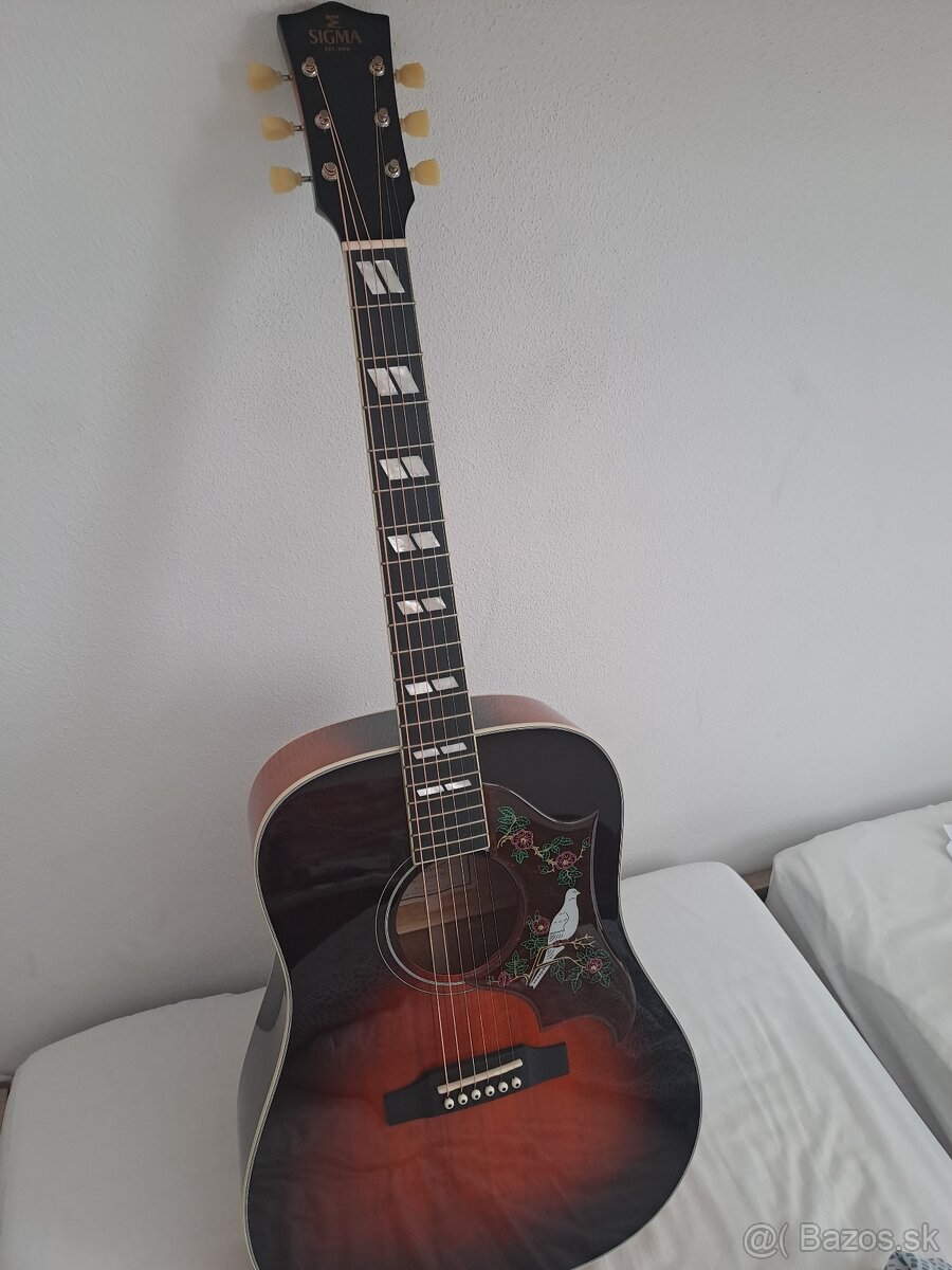 Predám elektroakustickú gitaru Sigma DA-SG7