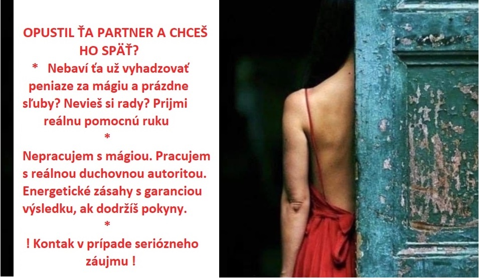 GARANCIA návratu partnera