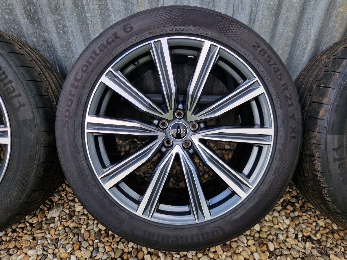 Audi Q8 SQ8 Q7 SQ7 5x112 R21 285/45 R21 Letne Nepoužite