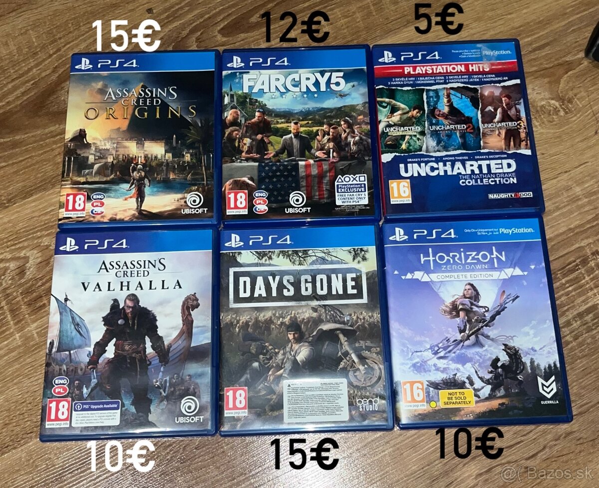 Na Predaj Playstation 4 Hry