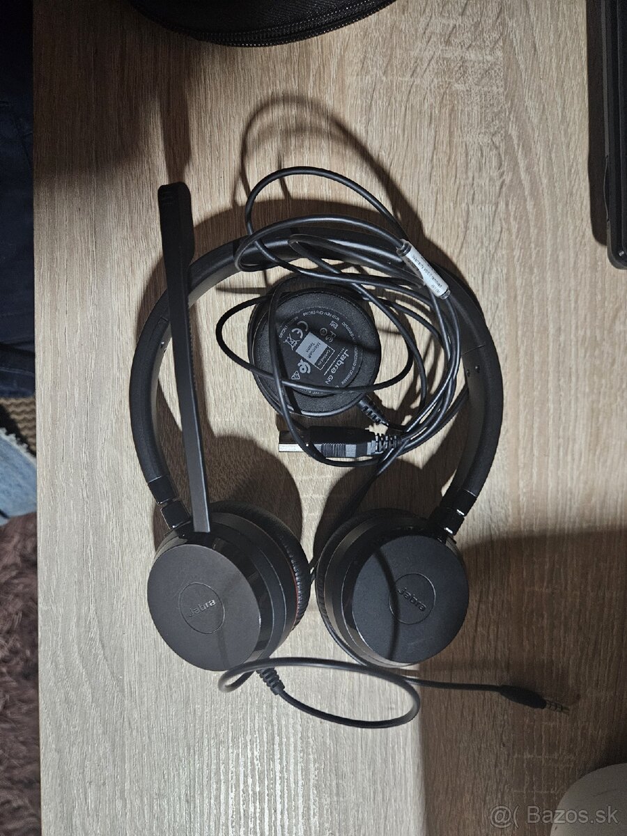 Slúchadlá s mikrofónom Jabra Evolve 30 II MS Stereo USB-A