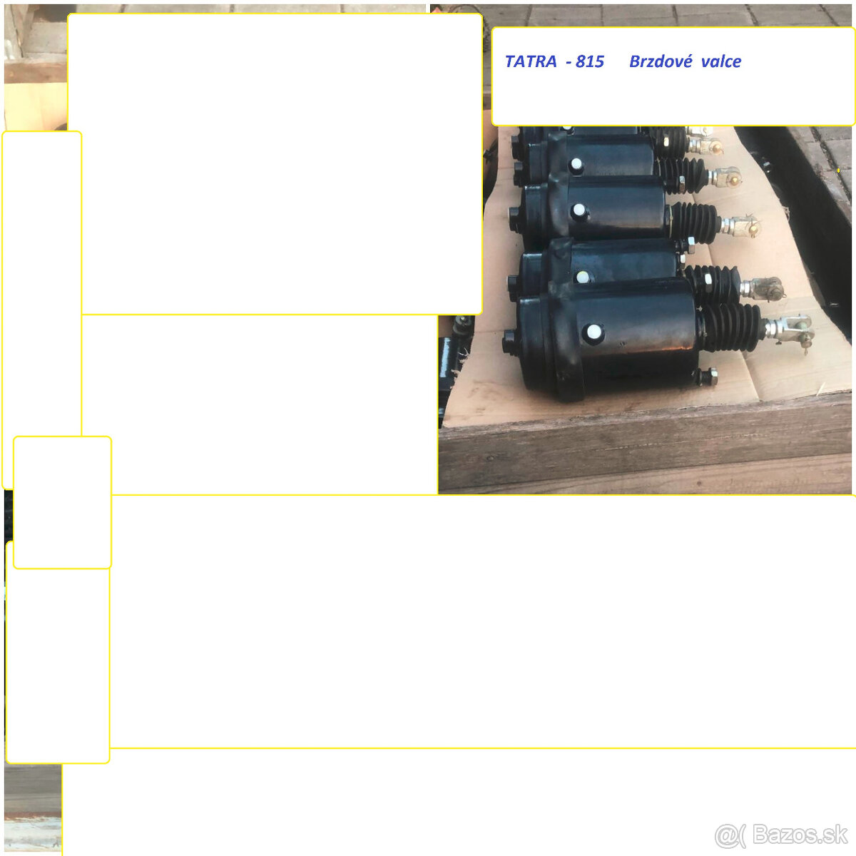 Brzdove valce TATRA -815 a Tatra -148 / nové
