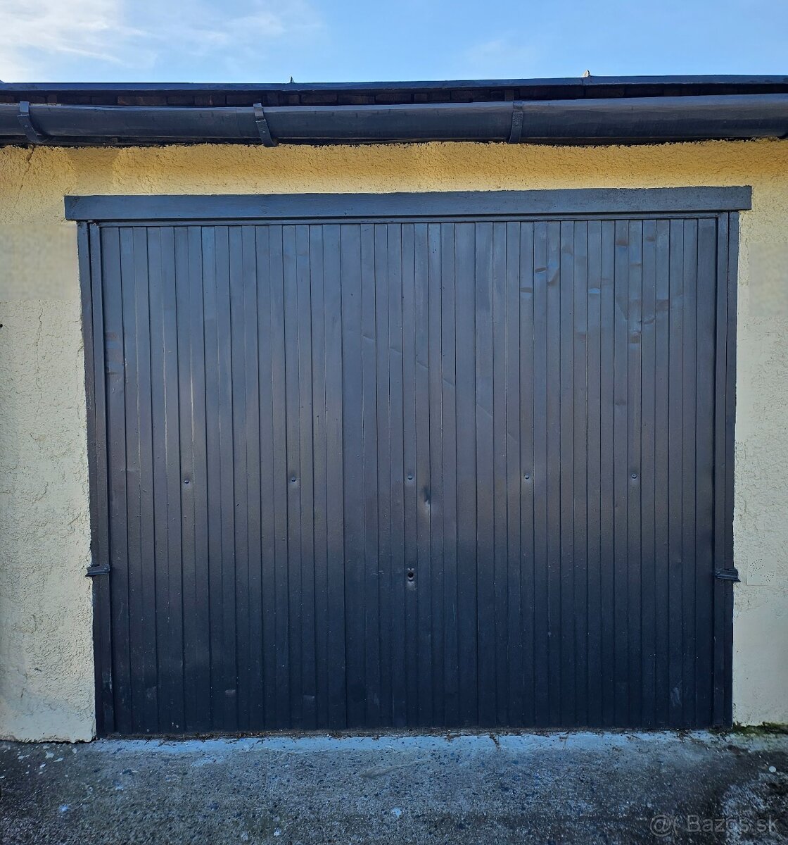 Predám garáž v Prievidzi pod fabrikou Gewis