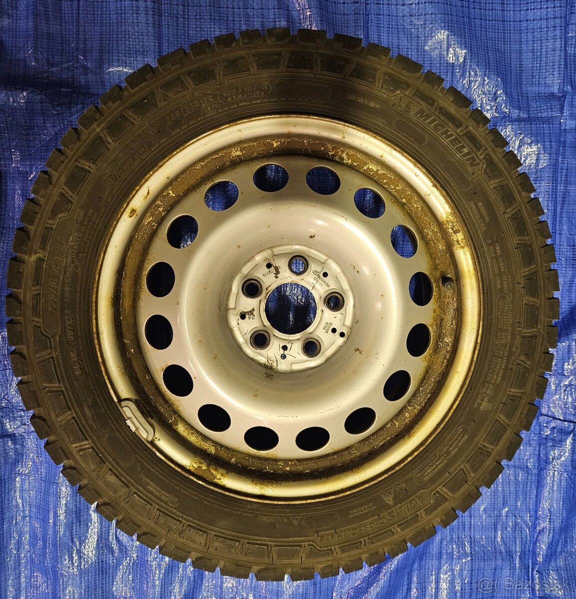 Celorocne pneu Michelin 225 / 55 / R17C - disky MERCEDES