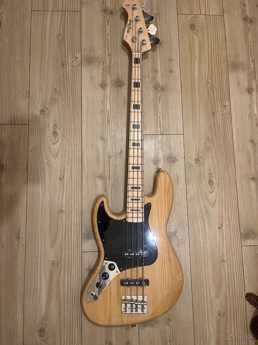 Harley Benton JB-75MN NA Vintage Series – ľavácka basgitara