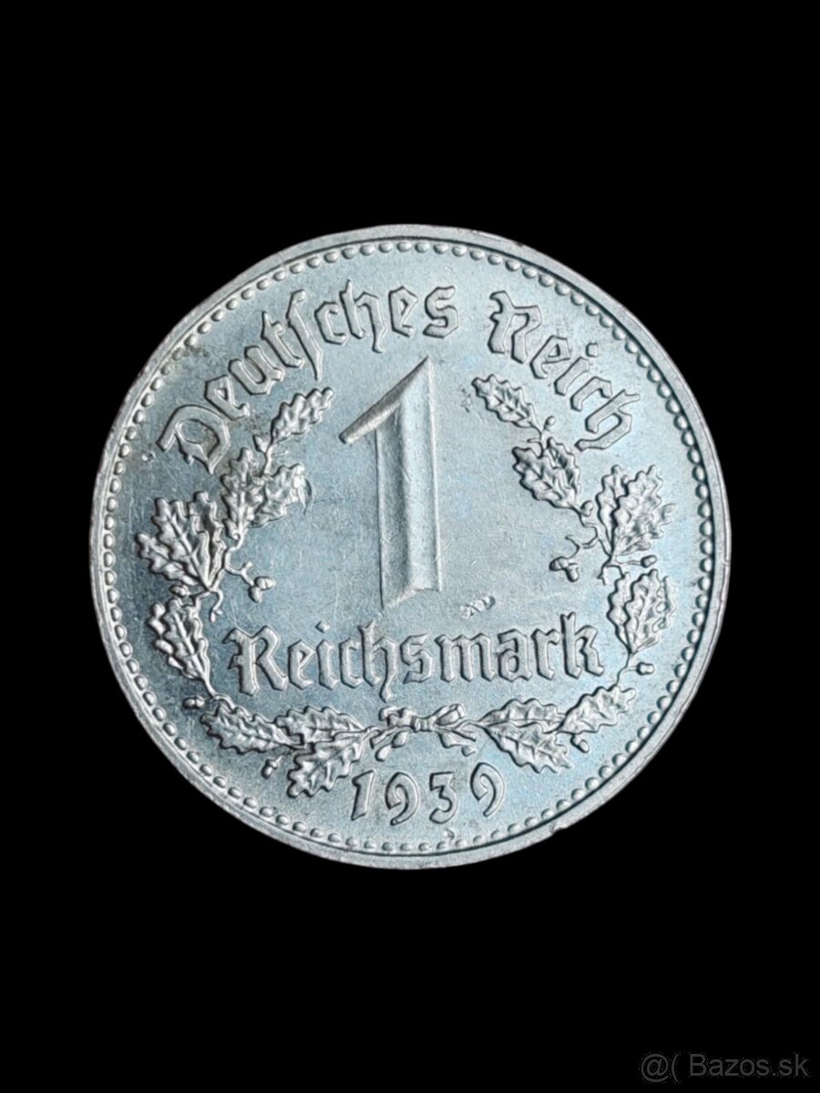 Najvzácnejšia 1 Marka 3. ríše