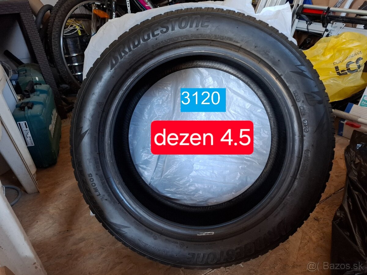 Predám zimné pneumatiky 225/55 R18 - sada 4ks za 15€