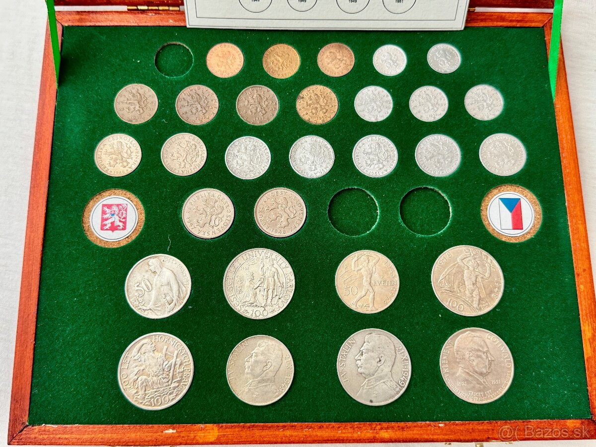 Rozpracovaná kazeta ČSR 1947-53