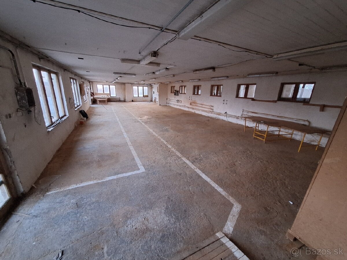 Výrobné priestory 1500 m2