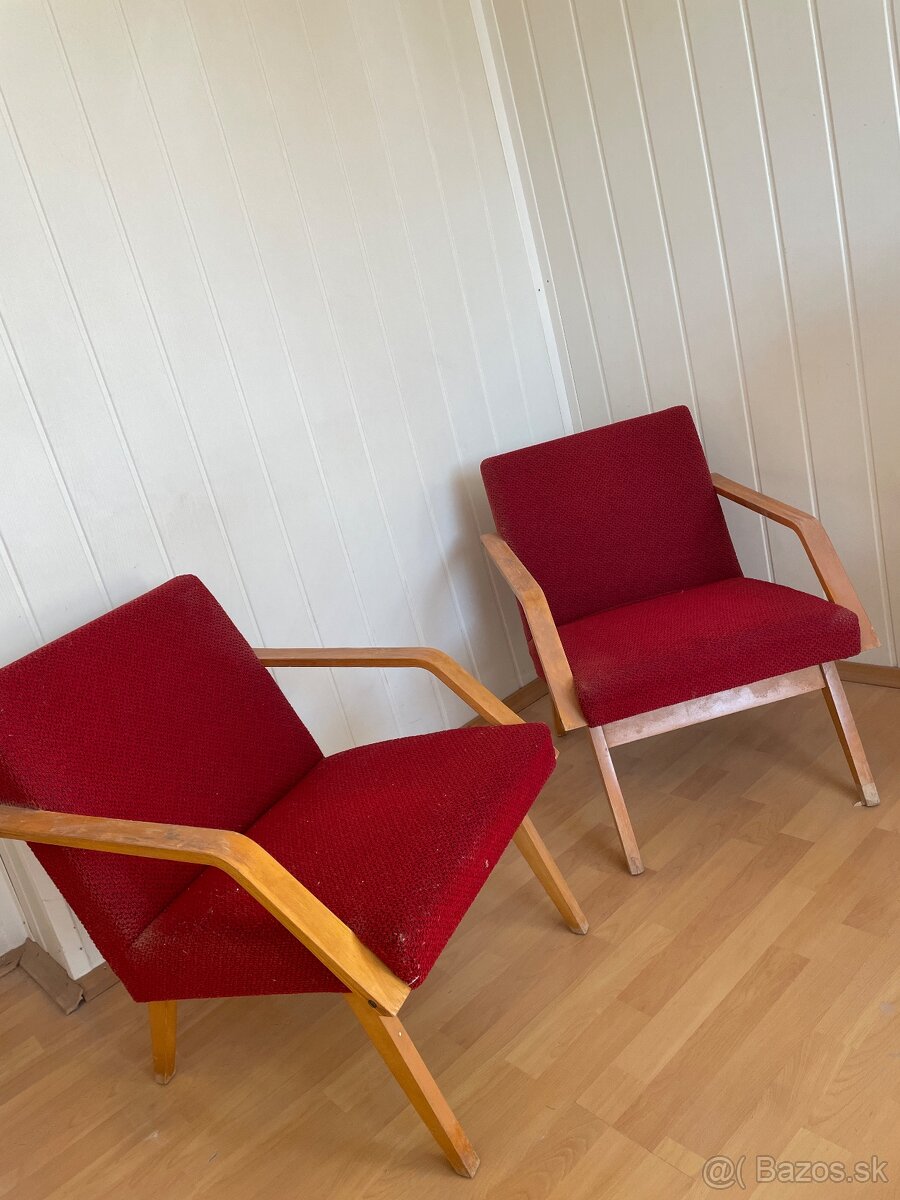 Retro kreslá