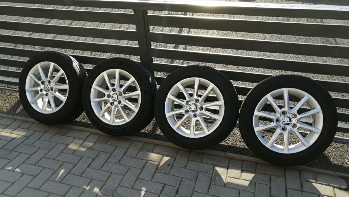 5x112 R16 letná sada + 205/55 R16