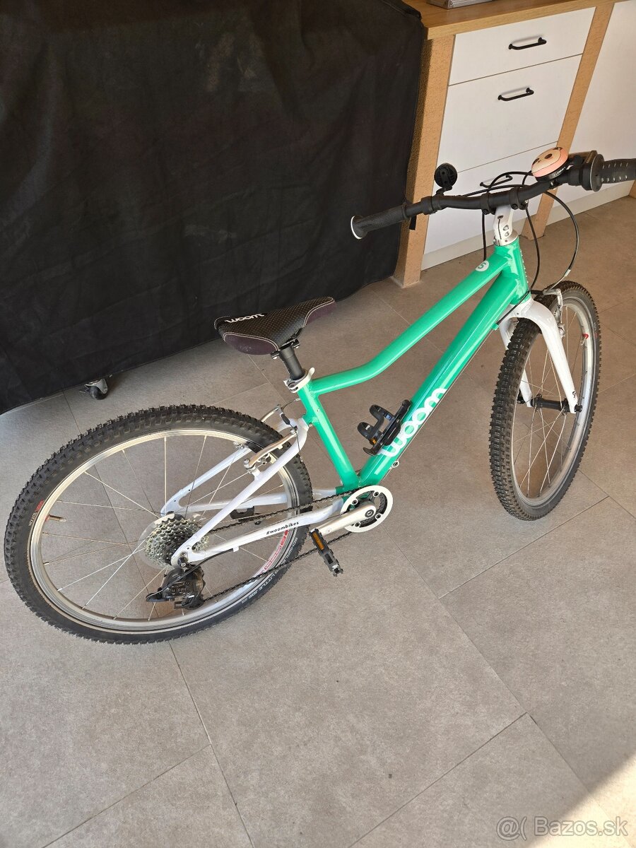 Detsky bicykel Woom 5 zeleny