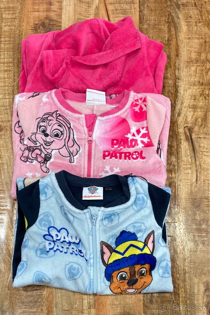 Plyšové overaly, 2-4roky/98-104