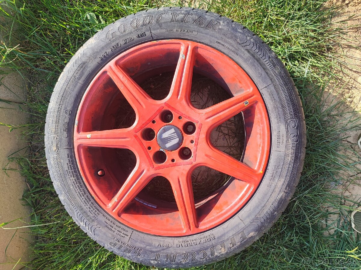 4x pneu+elektróny 205/55R16 91V/H