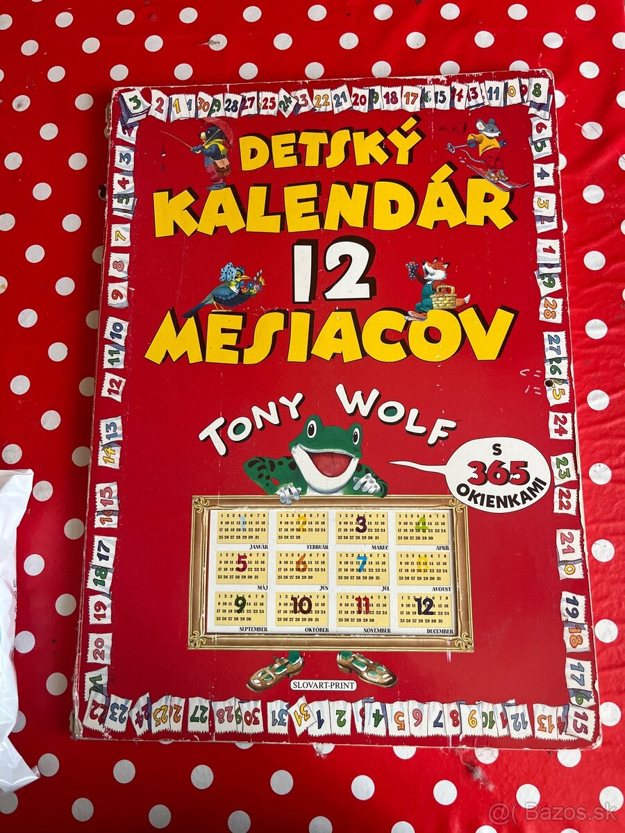 Detská kniha 365 kalendár