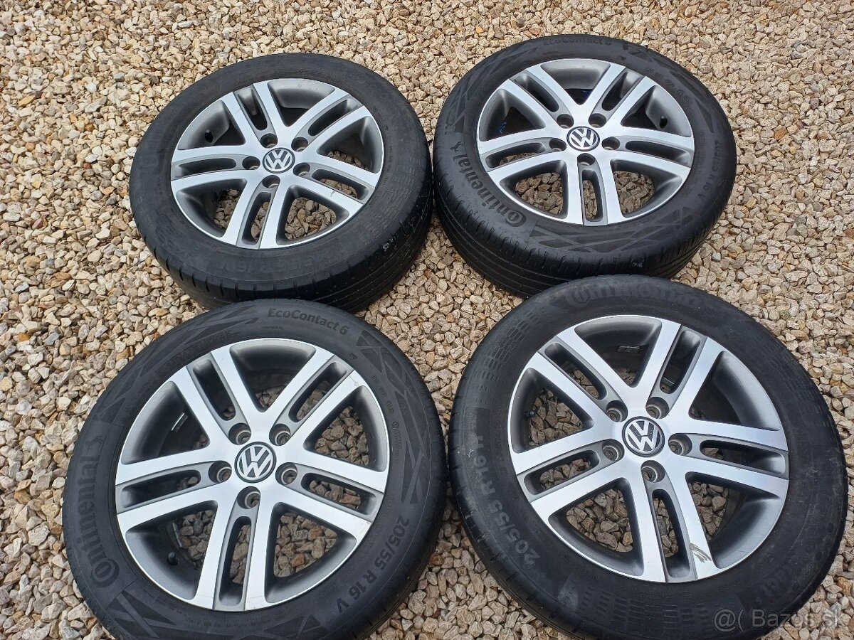 org.hlinikové disky Vw-Golf 6,-7,---6,5Jx16-ET-50--5x112