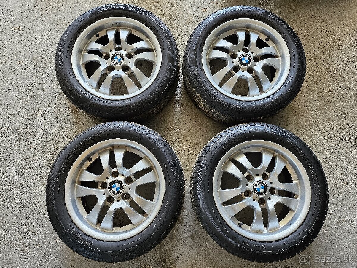 Hliníkové disky 5x120 + letné pneu 205/55r16