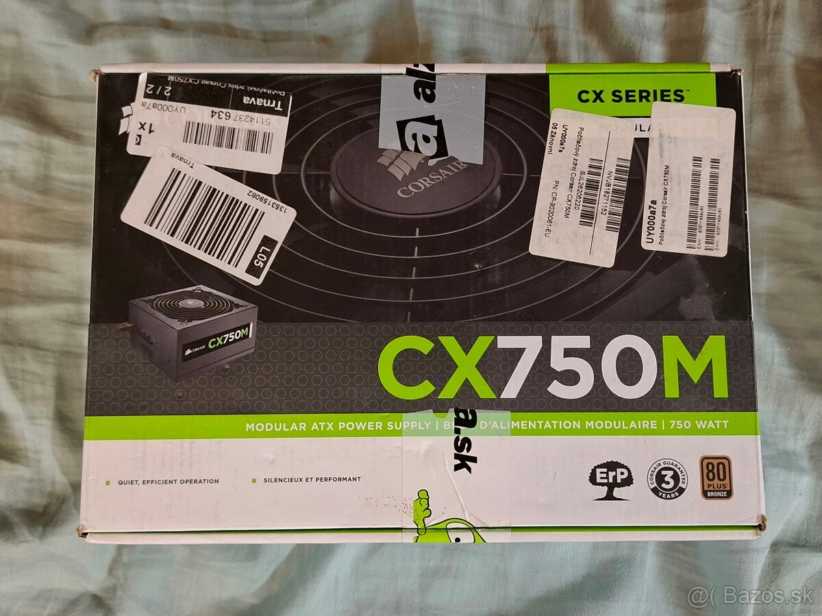 Zdroj CORSAIR CX750M
