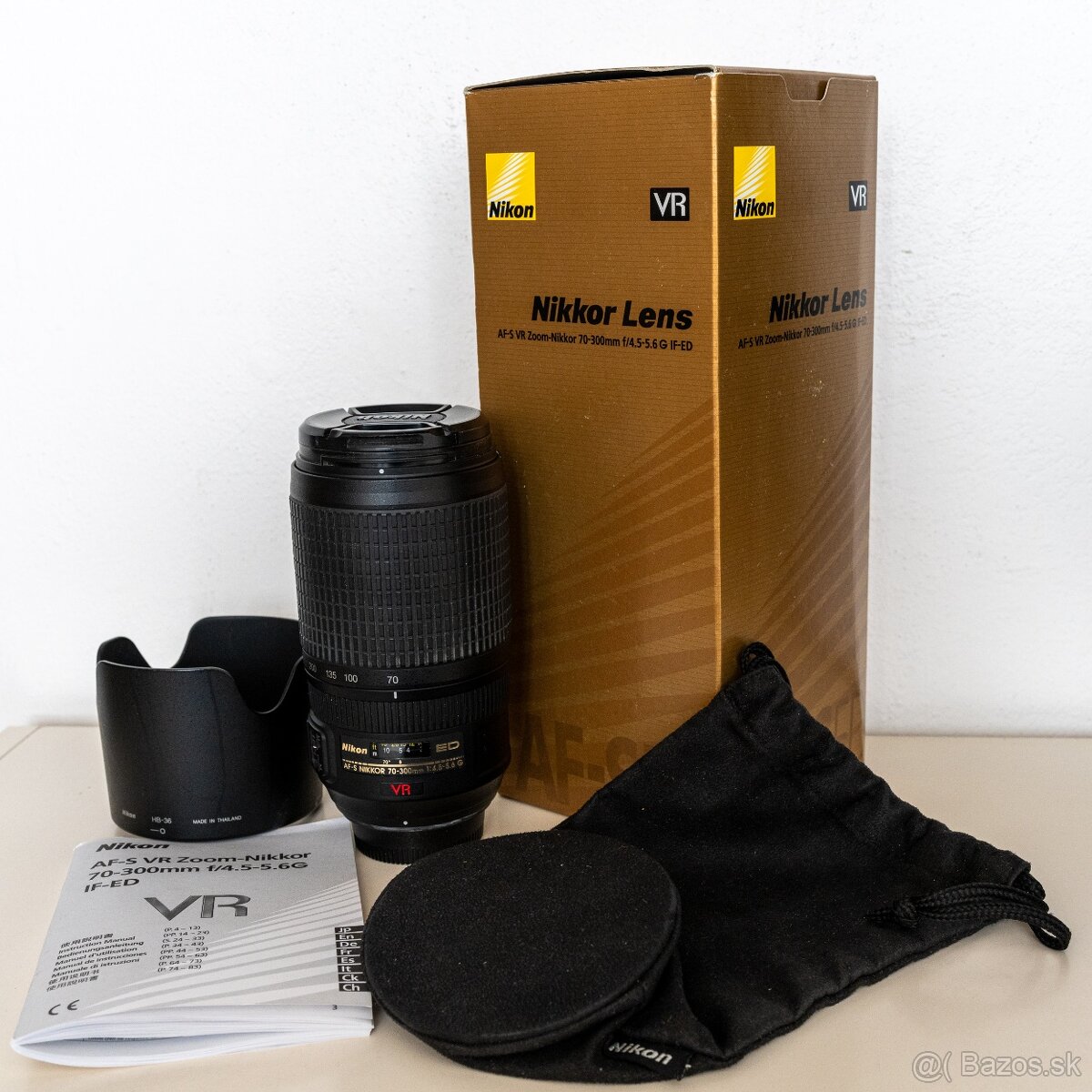 Nikon Nikkor Af-S 70-300mm 4.5-5.6 G IF ED VR