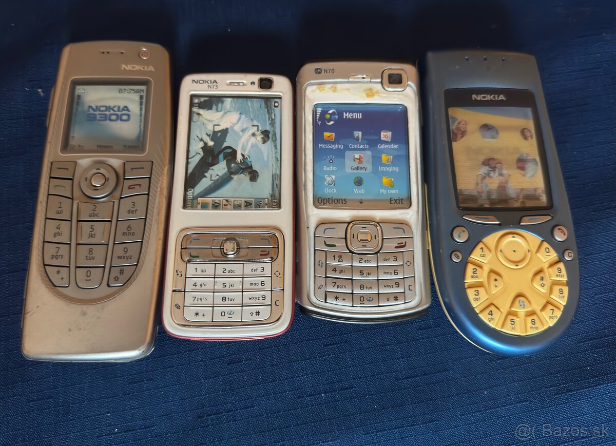 Makety starých telefonov Nokia