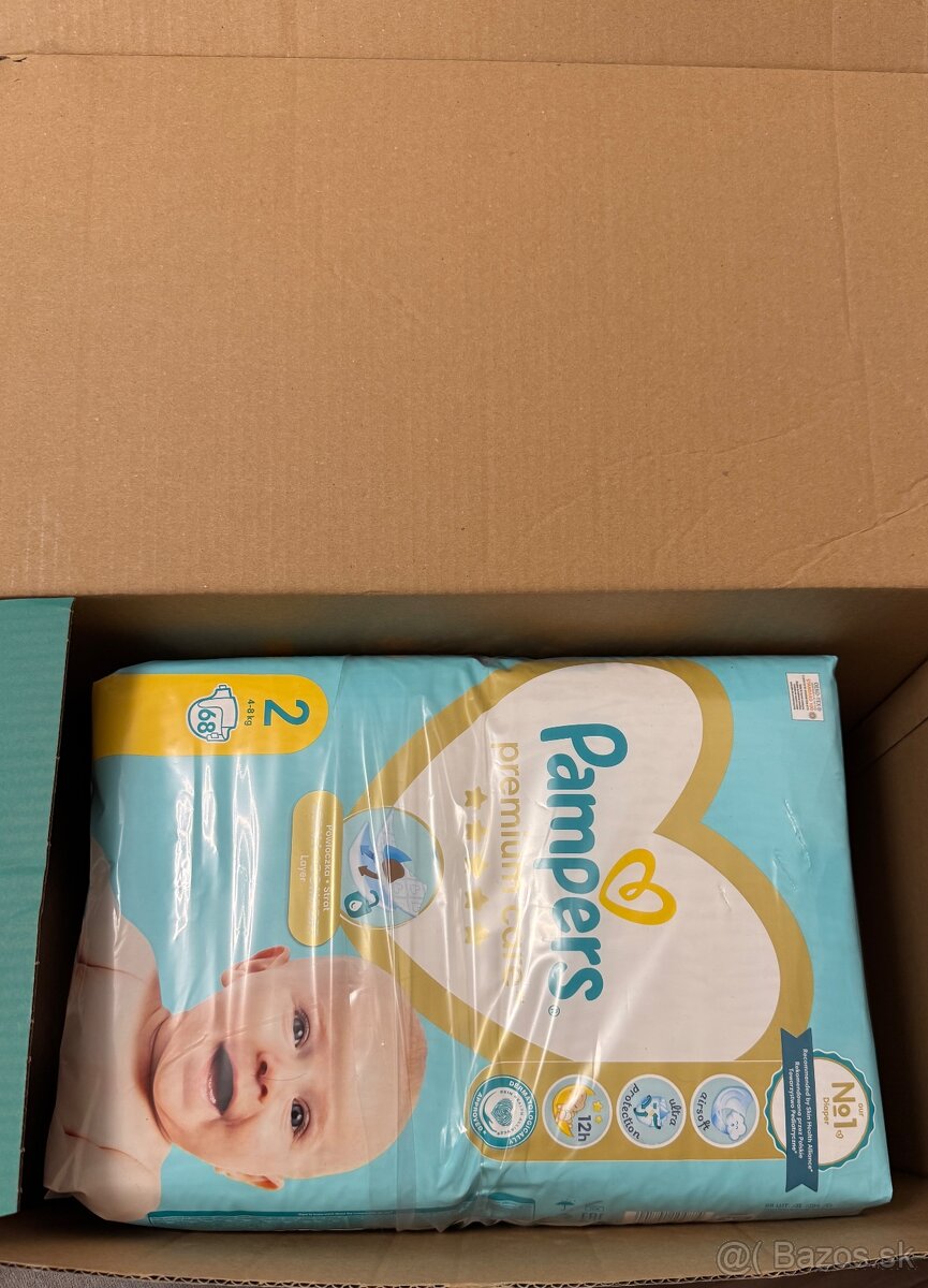 Predám plienky pampers 2