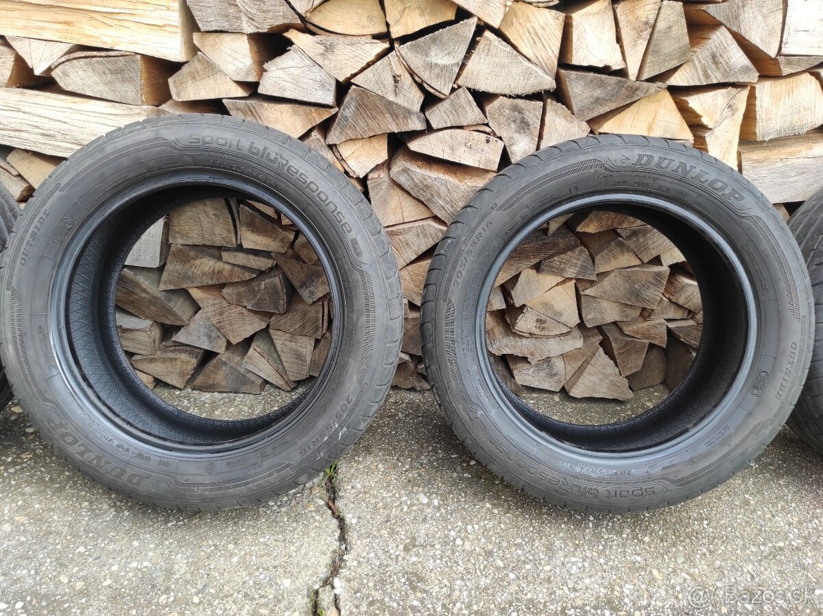 Letná pneumatika Dunlop 205/55 R16
