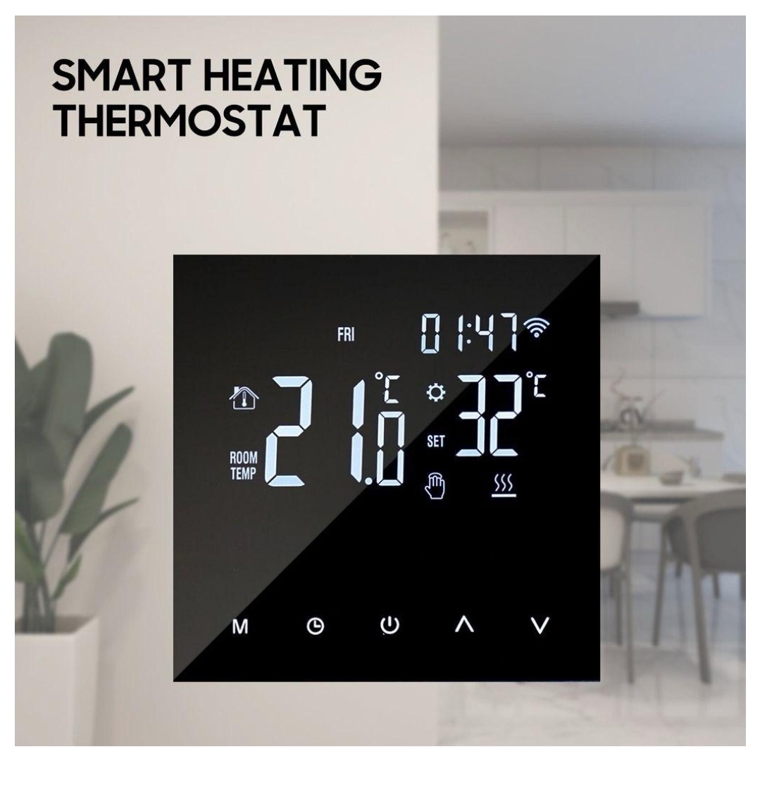 SMART WiFi Termostat, Dotykový, Tuya/Smartlife