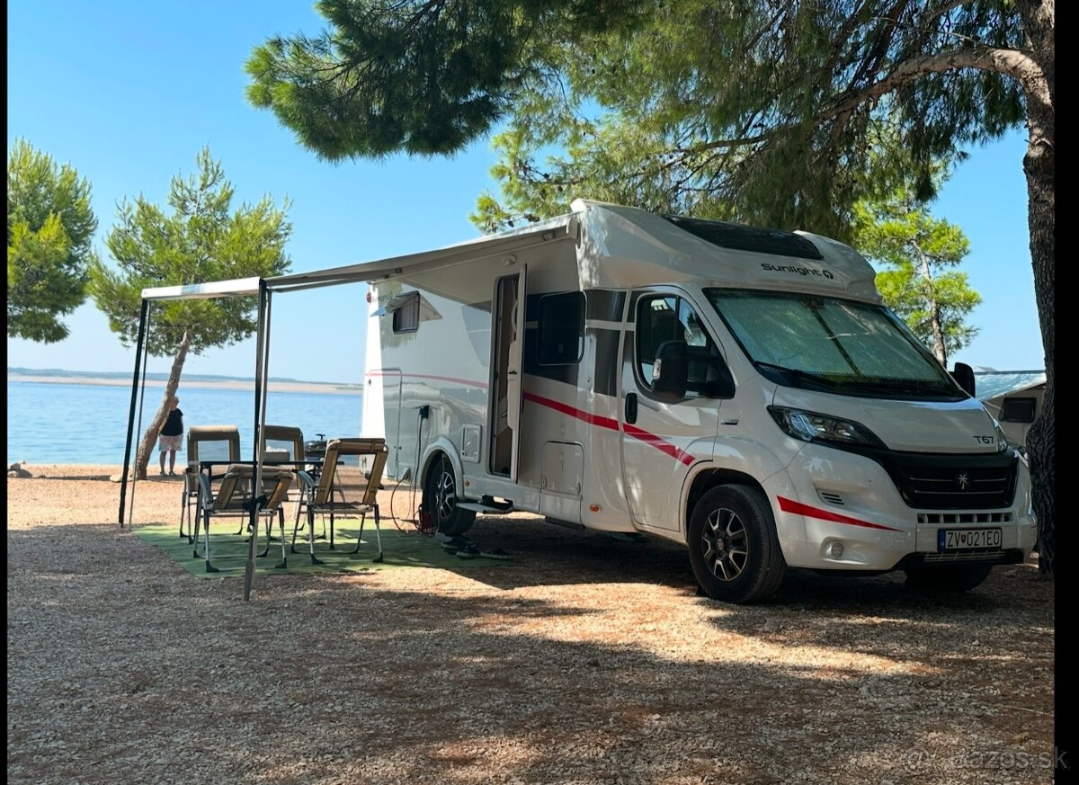 Prenájom autokaravanu Sunlight T67 - bez limitu km