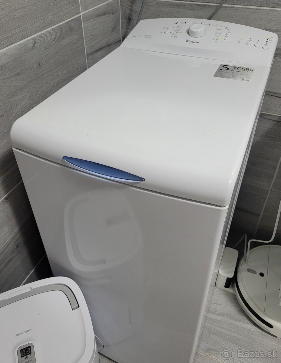 Práčka Whirpool 6kg z vrchu plnena