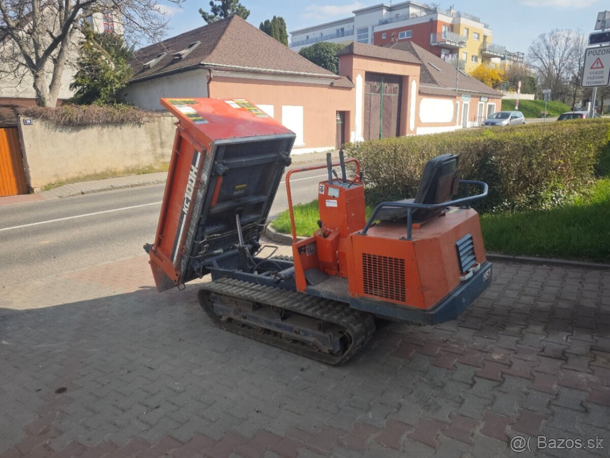 Minidumper pásový dumper Kubota KC100 HD 560m.h r.v2015