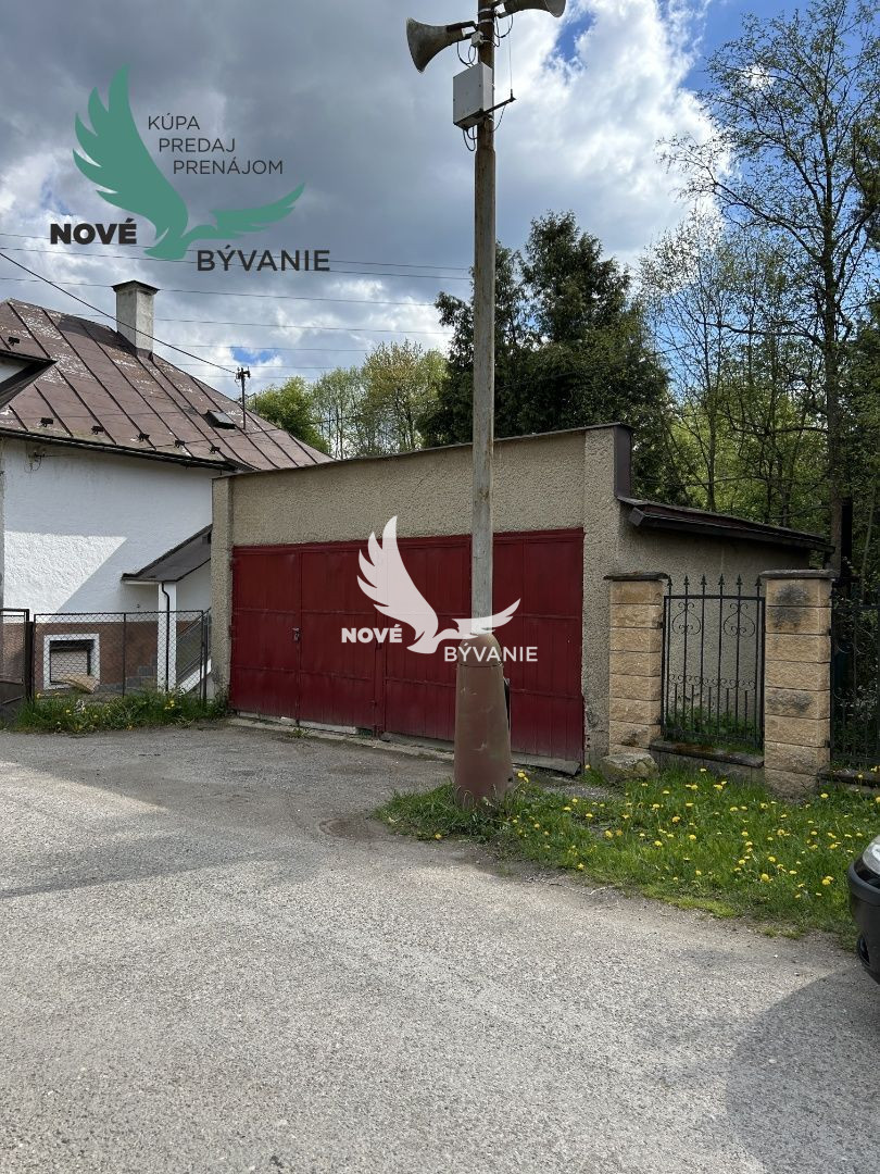 Dvojgaráž samostatne stojaca 38m2 Brezno