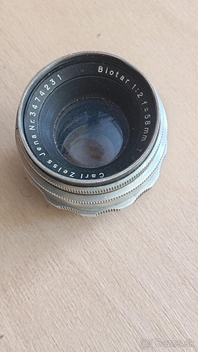 Carl Zeiss Jena Biotar 1:2 58mm