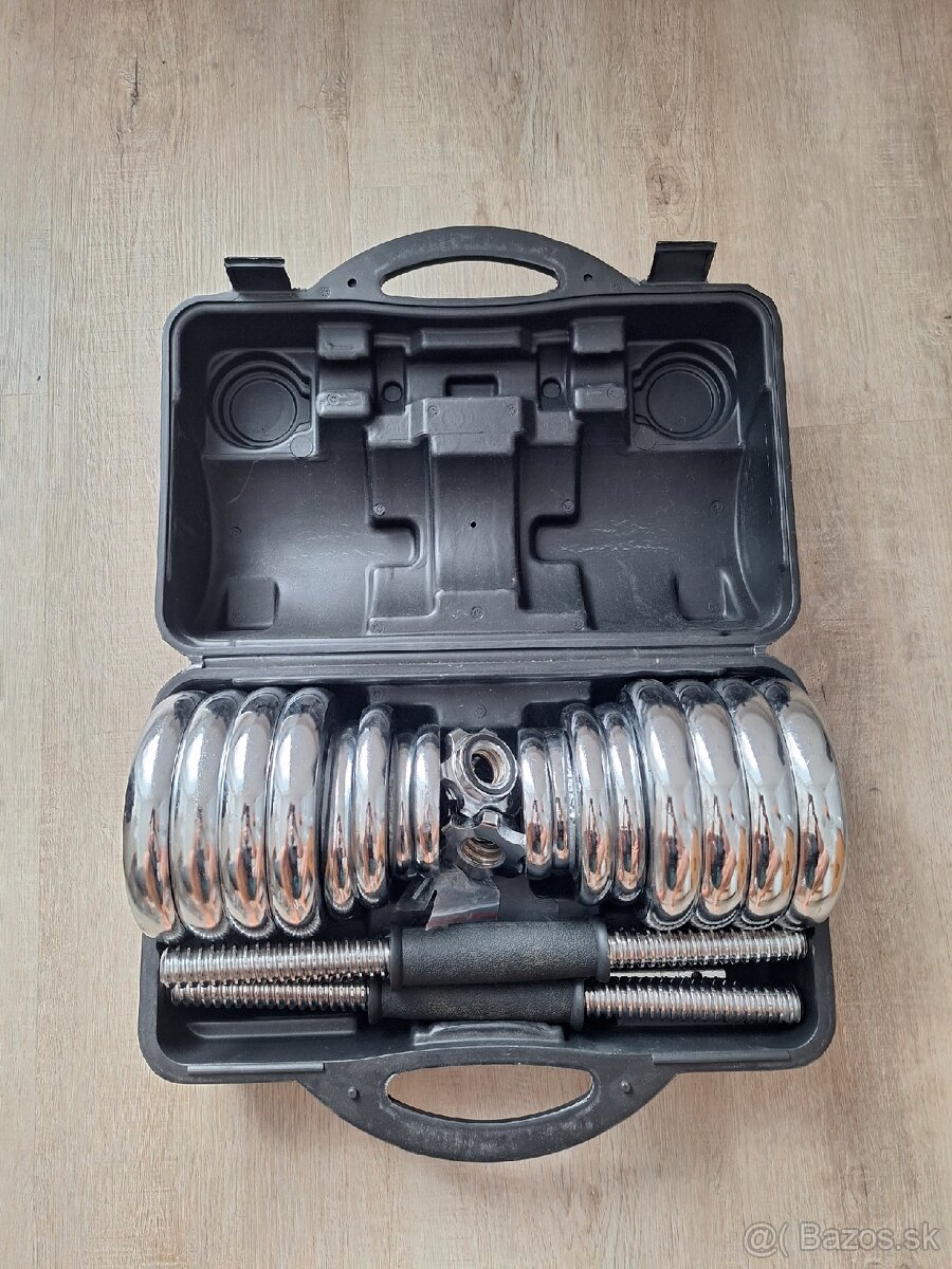 Sada činiek 30 kg - GymBeam