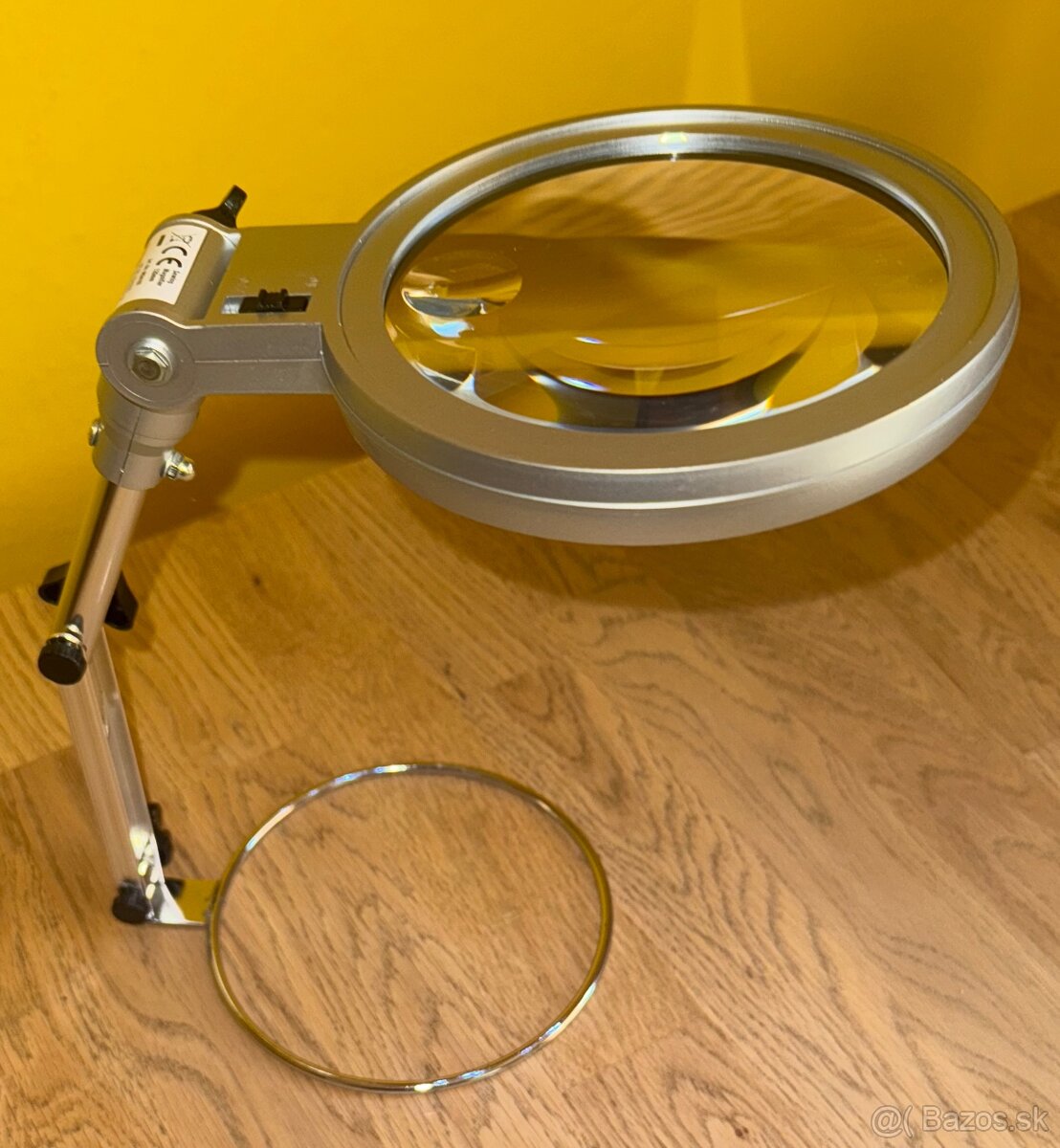 Stolná lupa s osvetlením Bresser - 2x; 4x (120 mm)