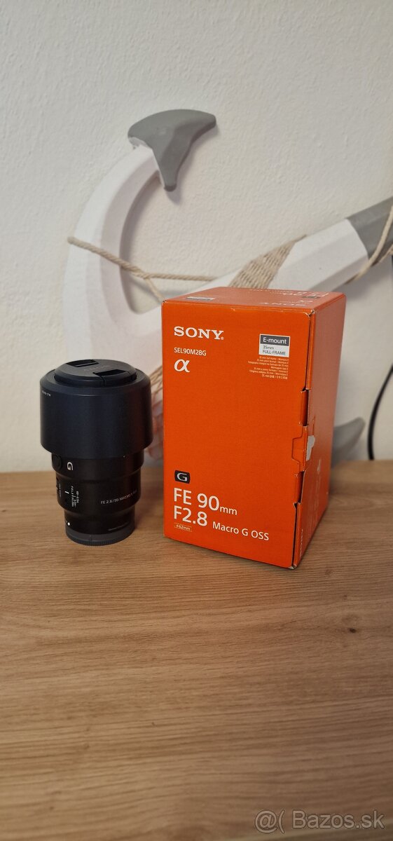 Predám objektív FE 90 mm f/2.8 MACRO  G OSS