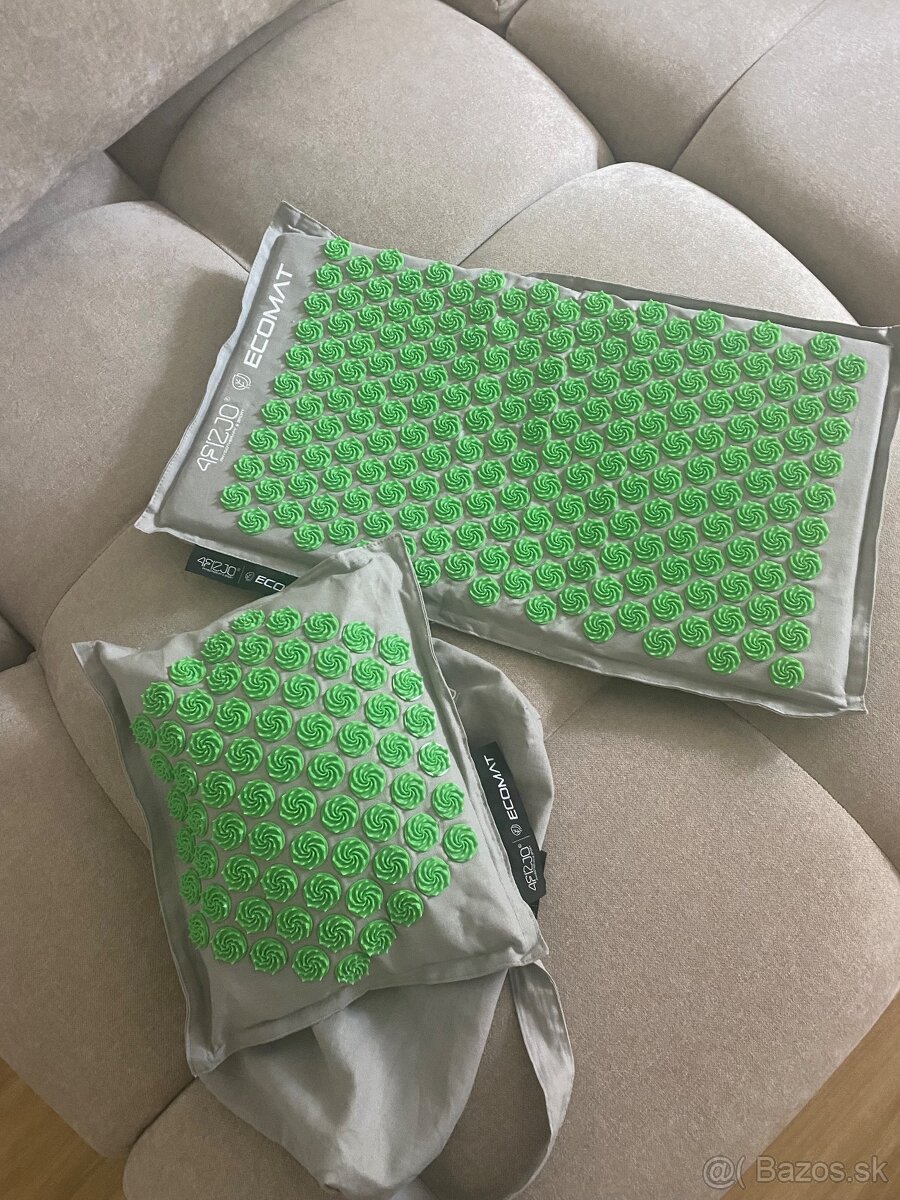 Ecomat relax masáž podložka s vankúšom
