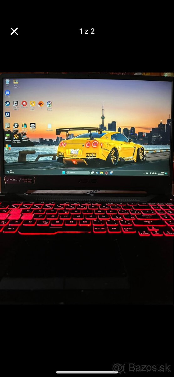 Predam herný nootebook Asus TUF gaming