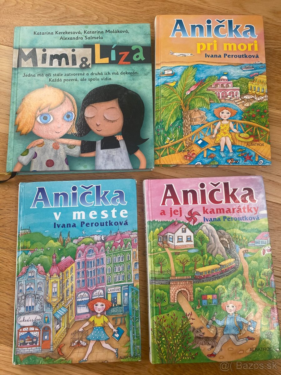 Trilógia kníh - Anička a Mimi a Líza