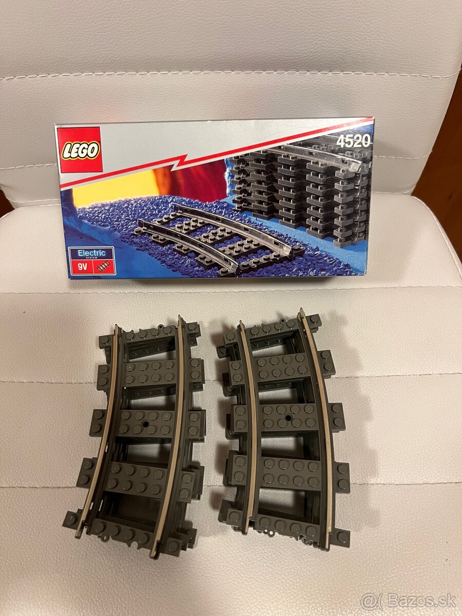 Lego System 4520 - 8 ks koľajníc