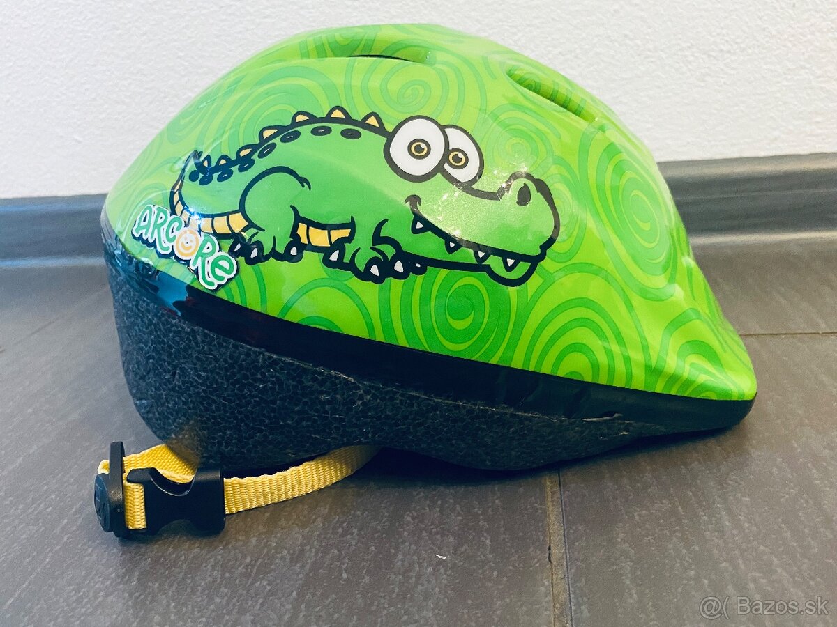 Detská prilba / helma zelená zn.  Arcore 52-54 cm