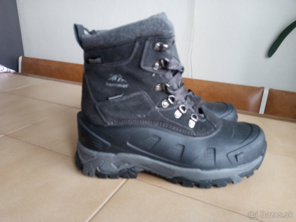 Panska zimna kozena obuv KARRIMOR.