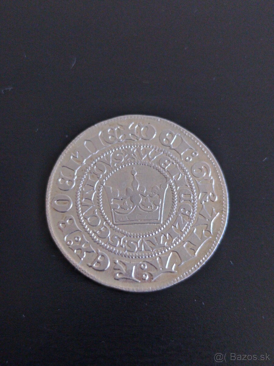 Strieborný Kutnohorský pamätný Groš - Kremnica