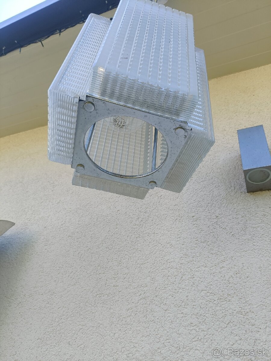 RETRO LUSTR NAPAKO / CHROMOVÝ LUSTR / FUNKCIONALISMUS