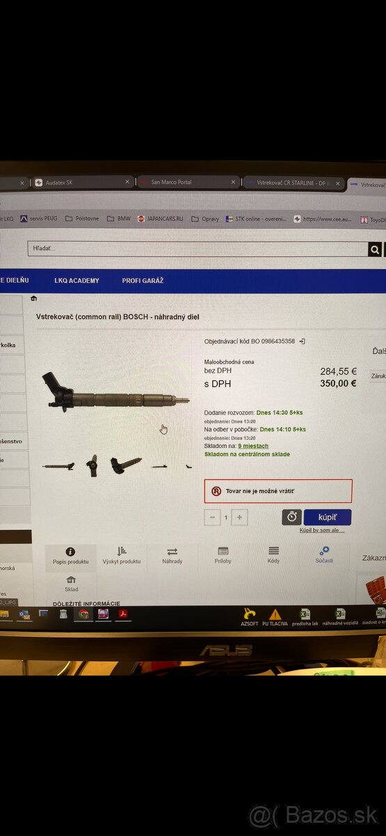 Predám vstrekovače