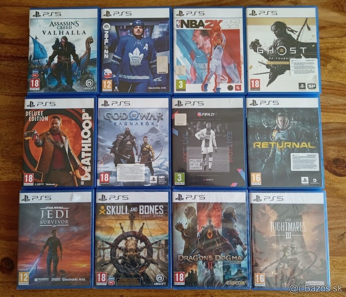 Predám hry na Playstation 5